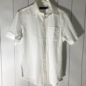 Ralph Lauren men’s short sleeve button down shirt